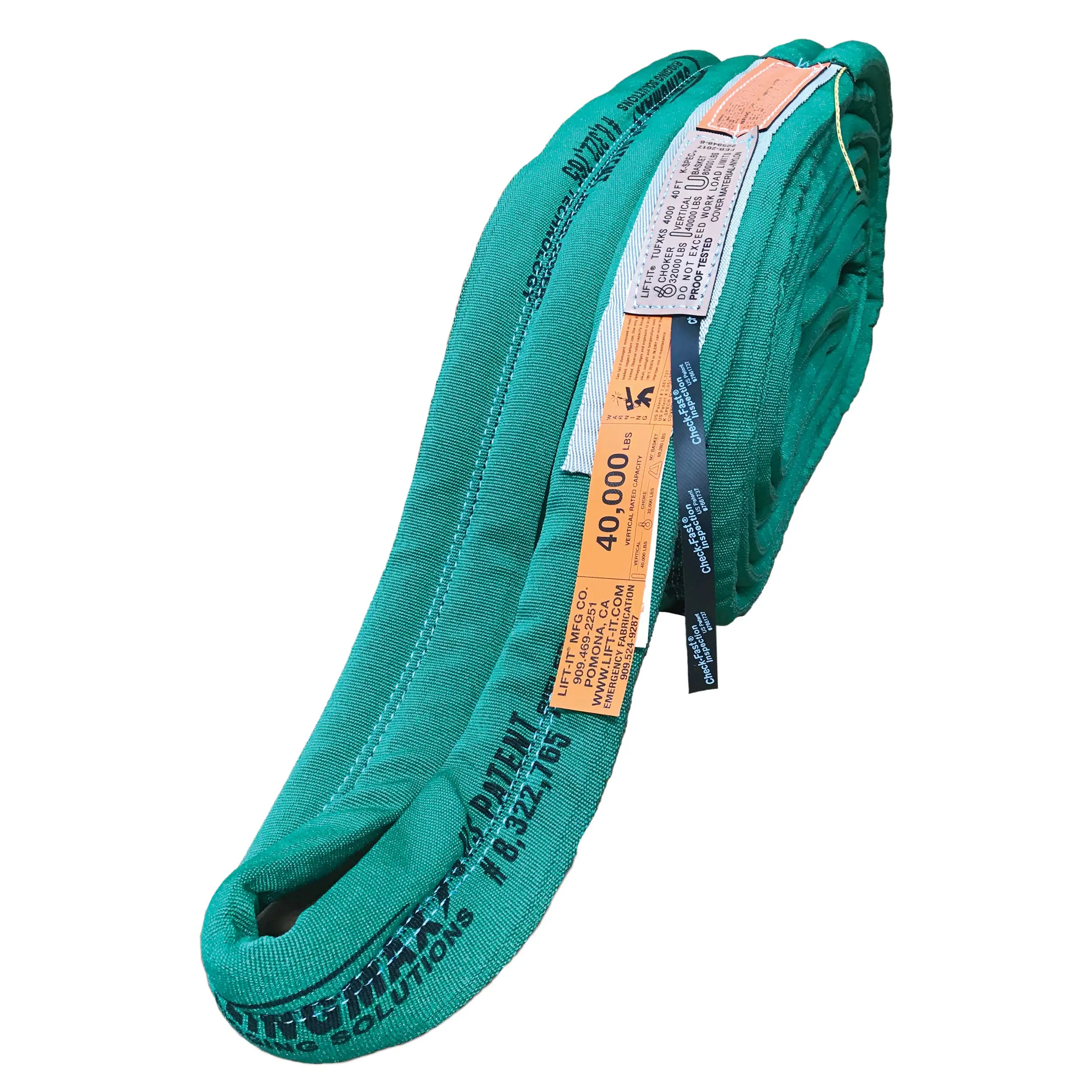 5" x 6' Endless Twin-Path® High Performance Roundsling | Vertical Cap: 50,000 lbs.