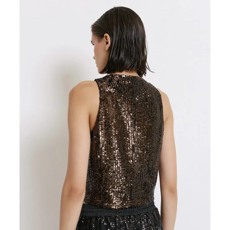 Access Sequin Vest Top