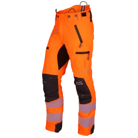 Arbortec Breatheflex Pro ATHV4060 Hi-Vis Chainsaw Trousers Type A Class 1 Tall