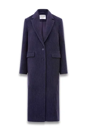 Arlana Pinstripe Coat