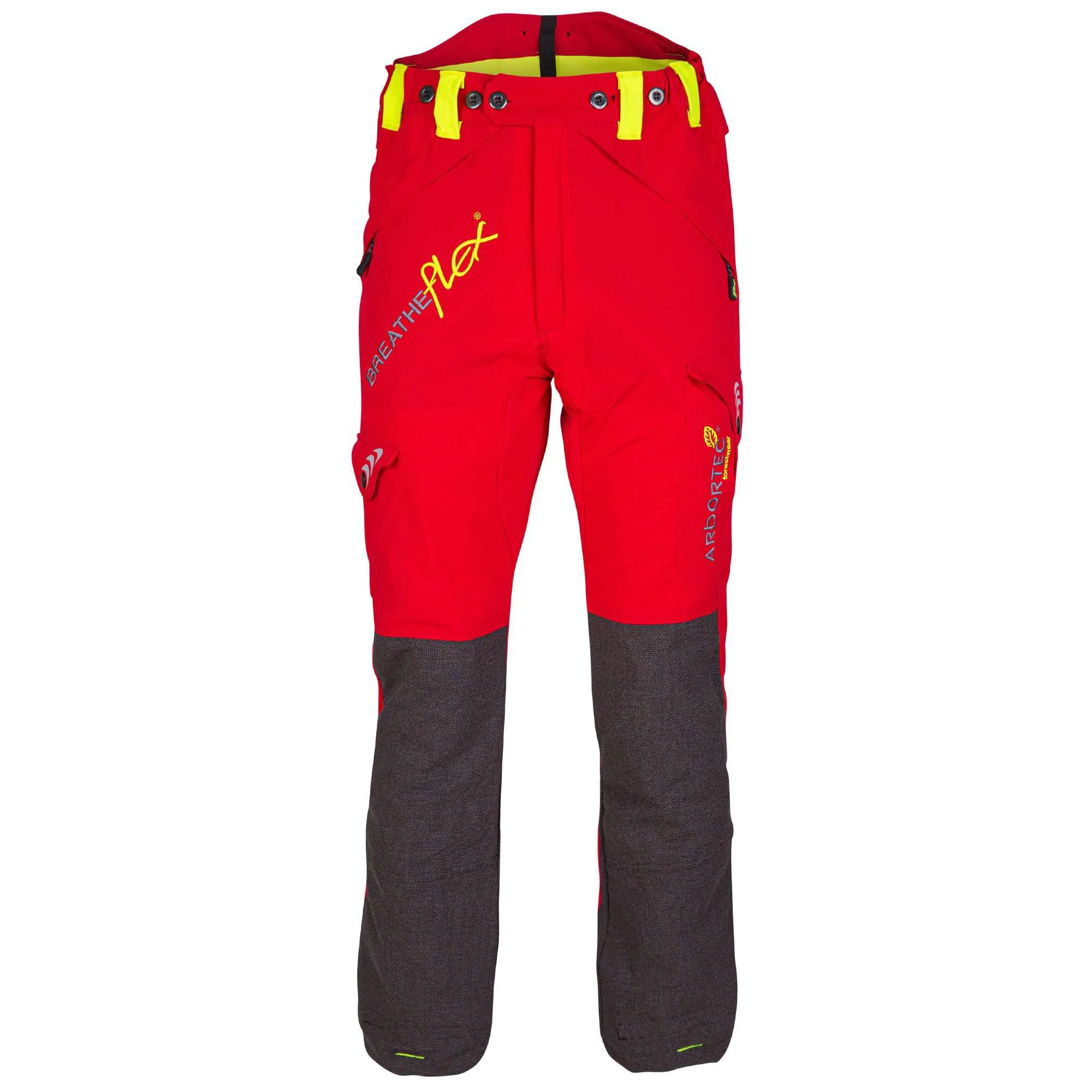 AT4010 Breatheflex Chainsaw Trousers Design A Class 1 - Red