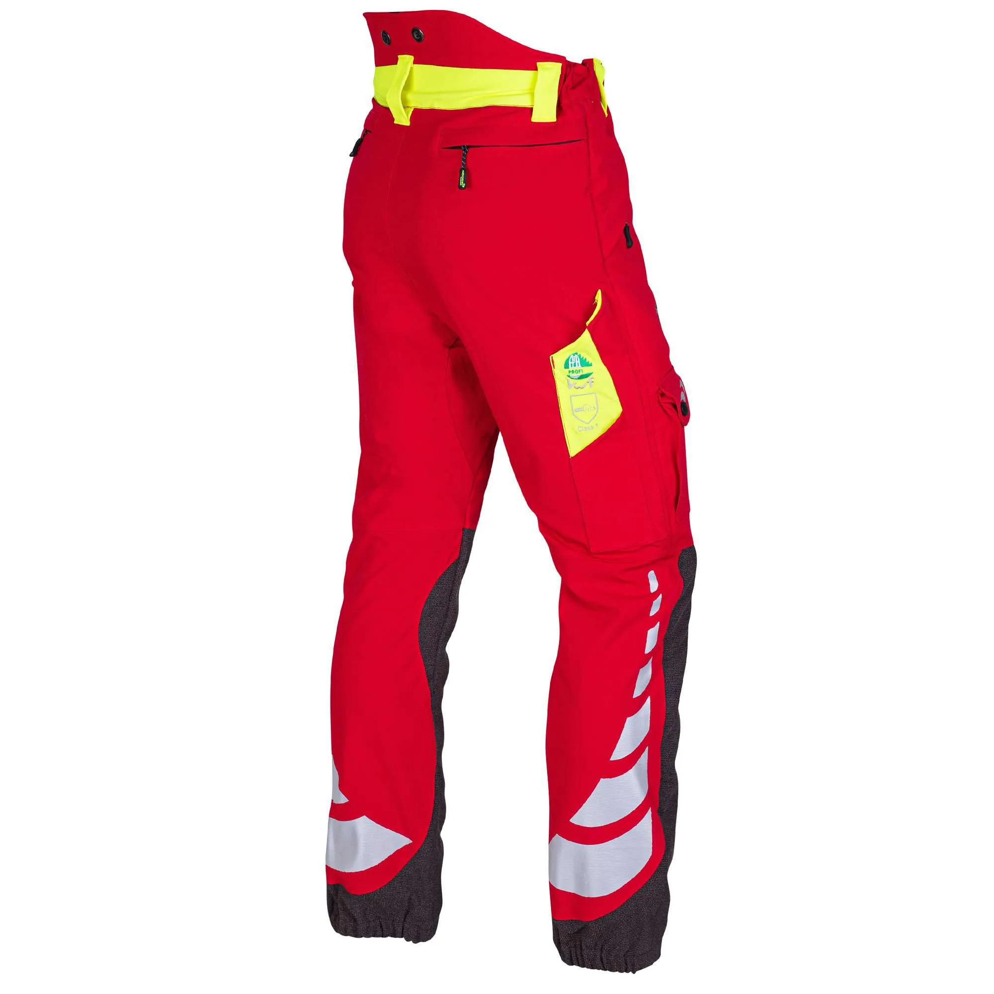 AT4010 Breatheflex Chainsaw Trousers Design A Class 1 - Red