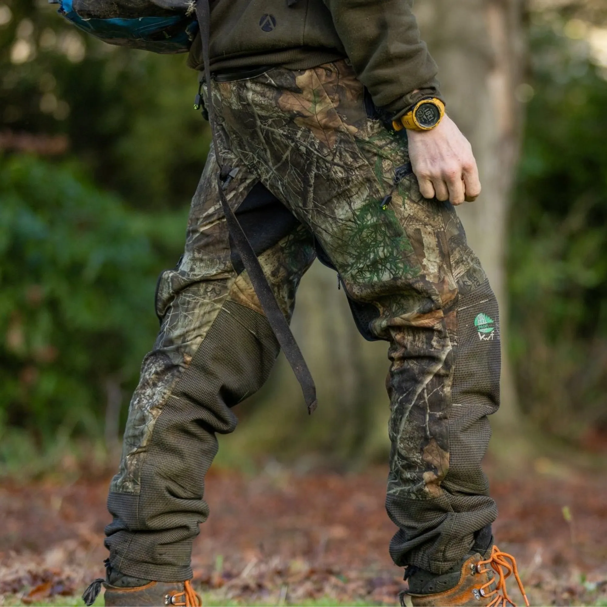 AT4060 - Breatheflex Pro Realtree Chainsaw Trousers Design A/Class 1 - Brown