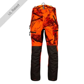 AT4060 UL - Breatheflex Pro Realtree Chainsaw Pants Design A/Class 1 - Orange