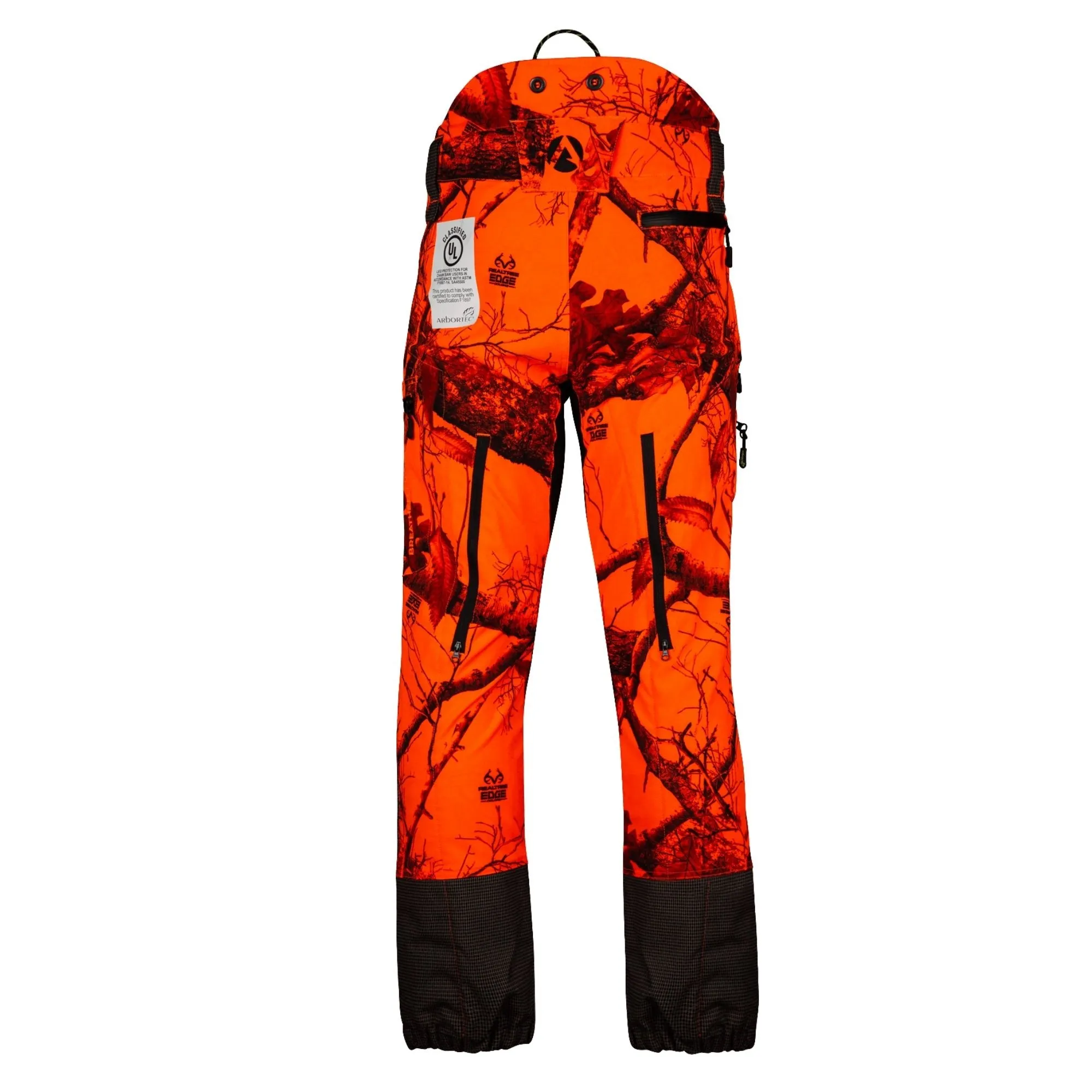 AT4060 UL - Breatheflex Pro Realtree Chainsaw Pants Design A/Class 1 - Orange