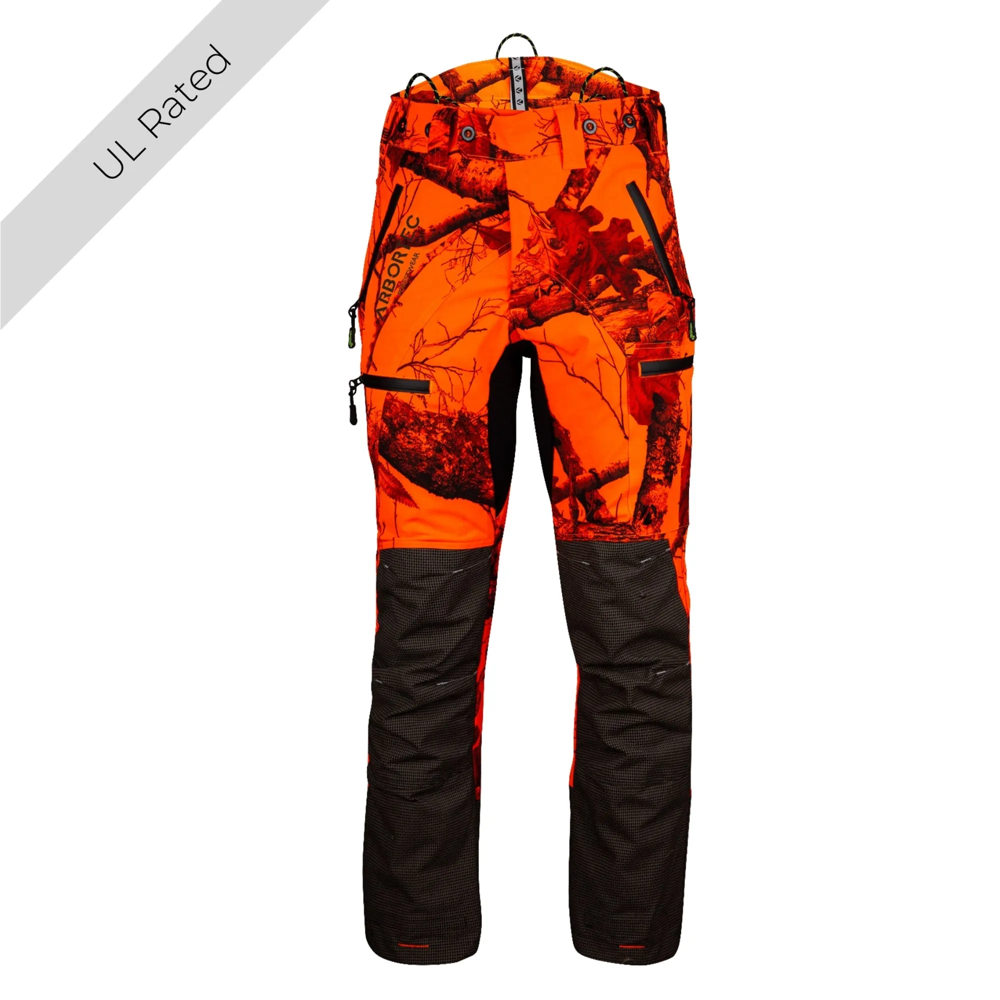 AT4060 UL - Breatheflex Pro Realtree Chainsaw Pants Design A/Class 1 - Orange