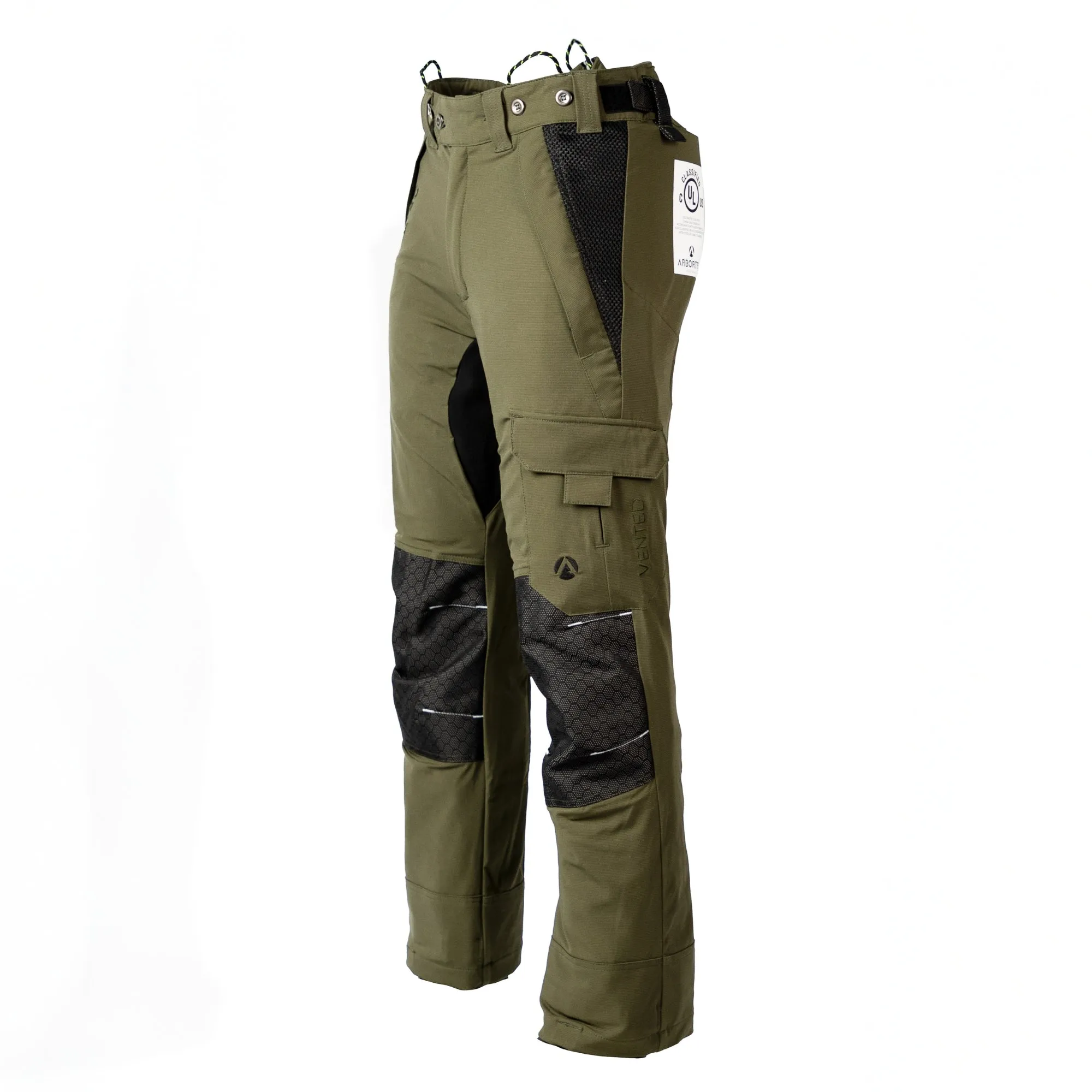 AT4062(US) Arbortec Vented Chainsaw Pants - Olive