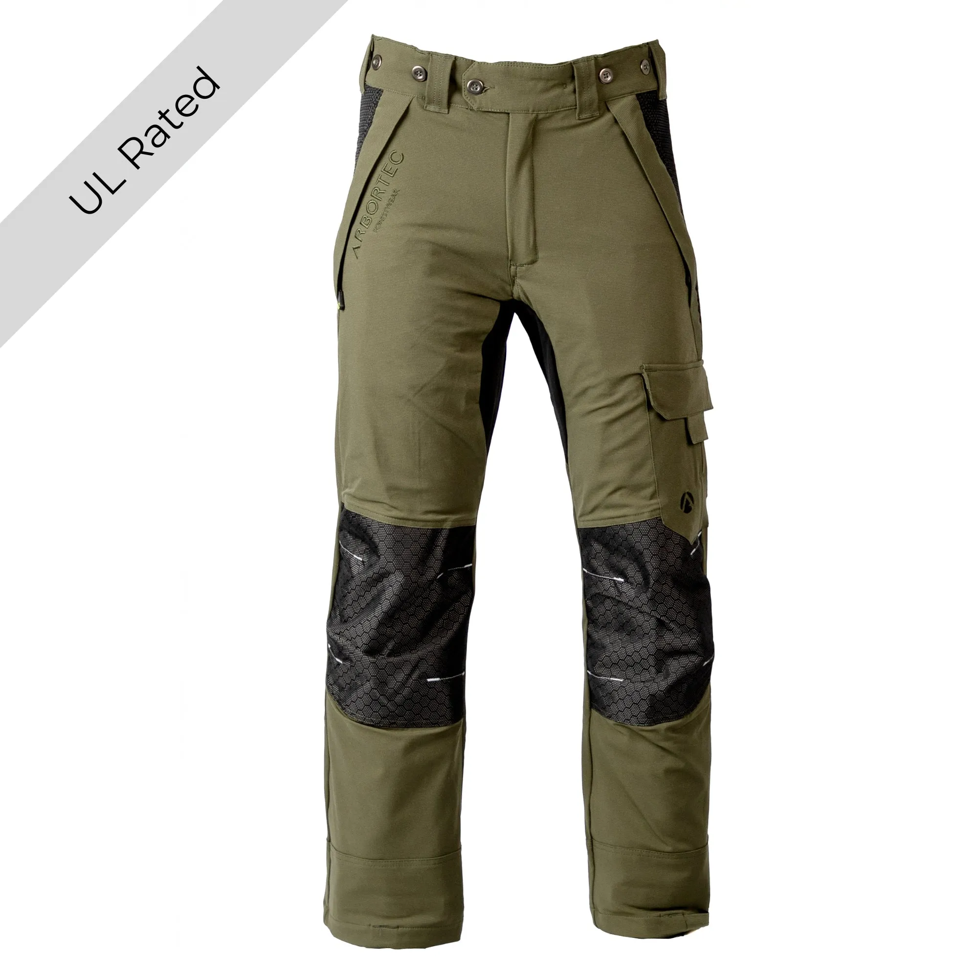 AT4062(US) Arbortec Vented Chainsaw Pants - Olive