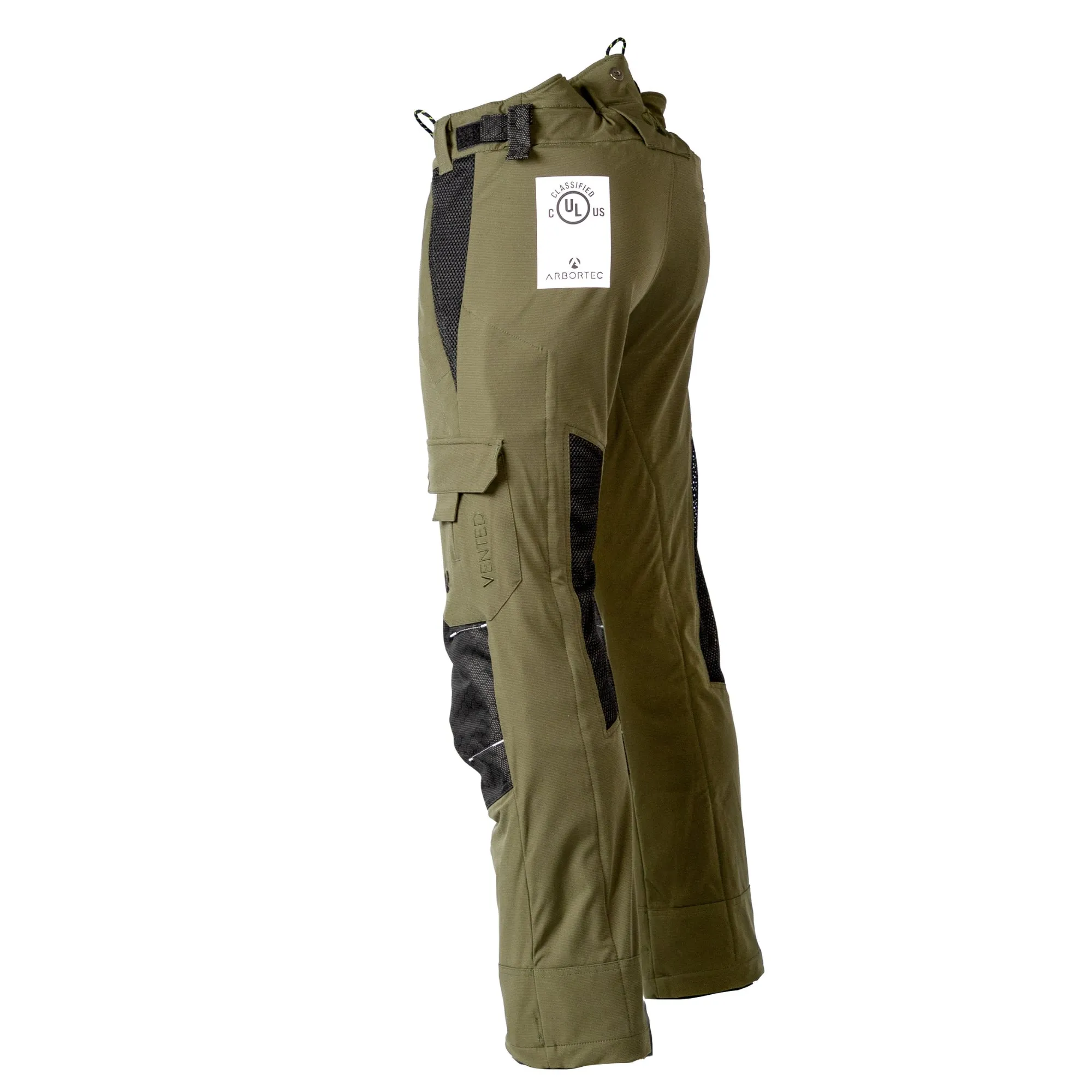 AT4062(US) Arbortec Vented Chainsaw Pants - Olive