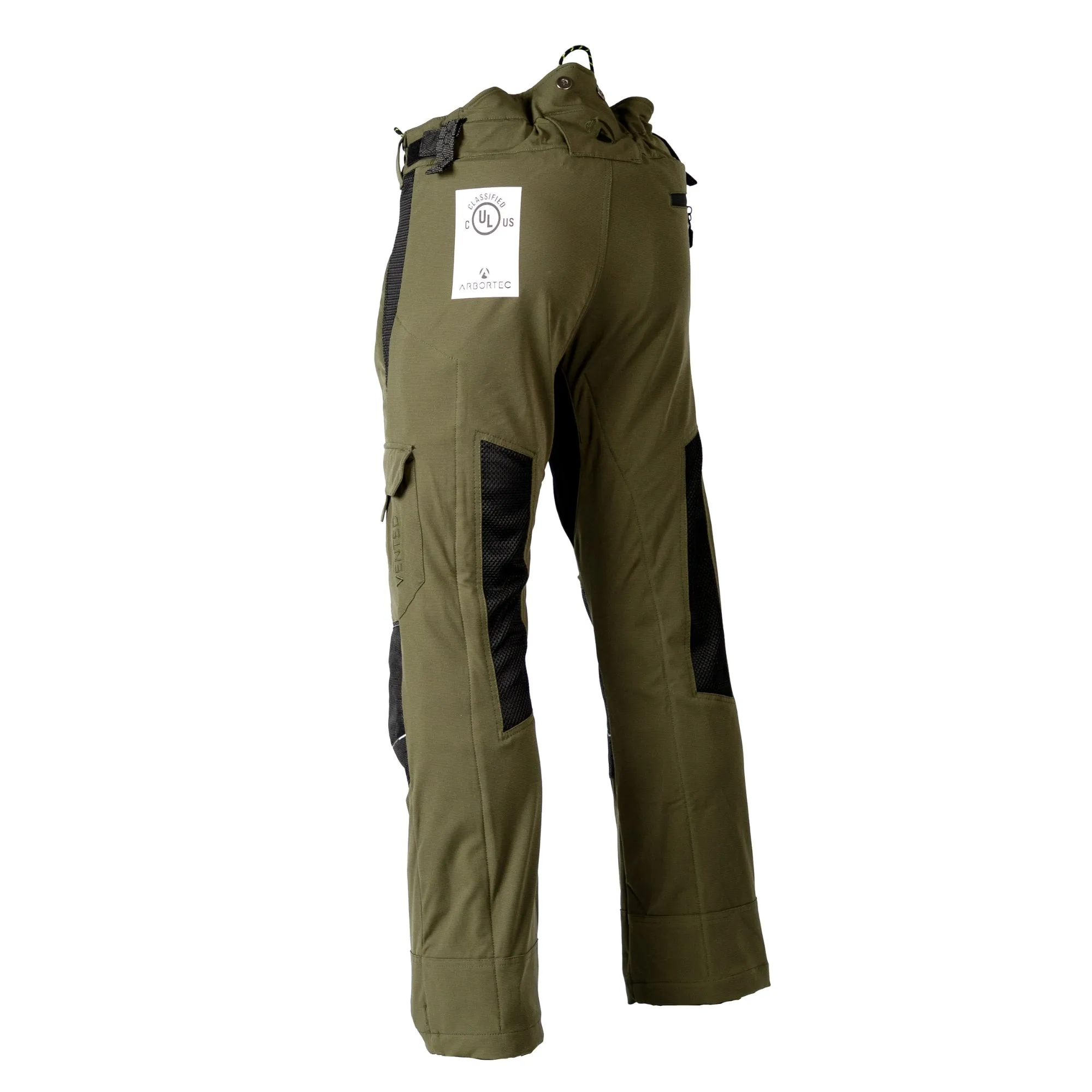 AT4062(US) Arbortec Vented Chainsaw Pants - Olive