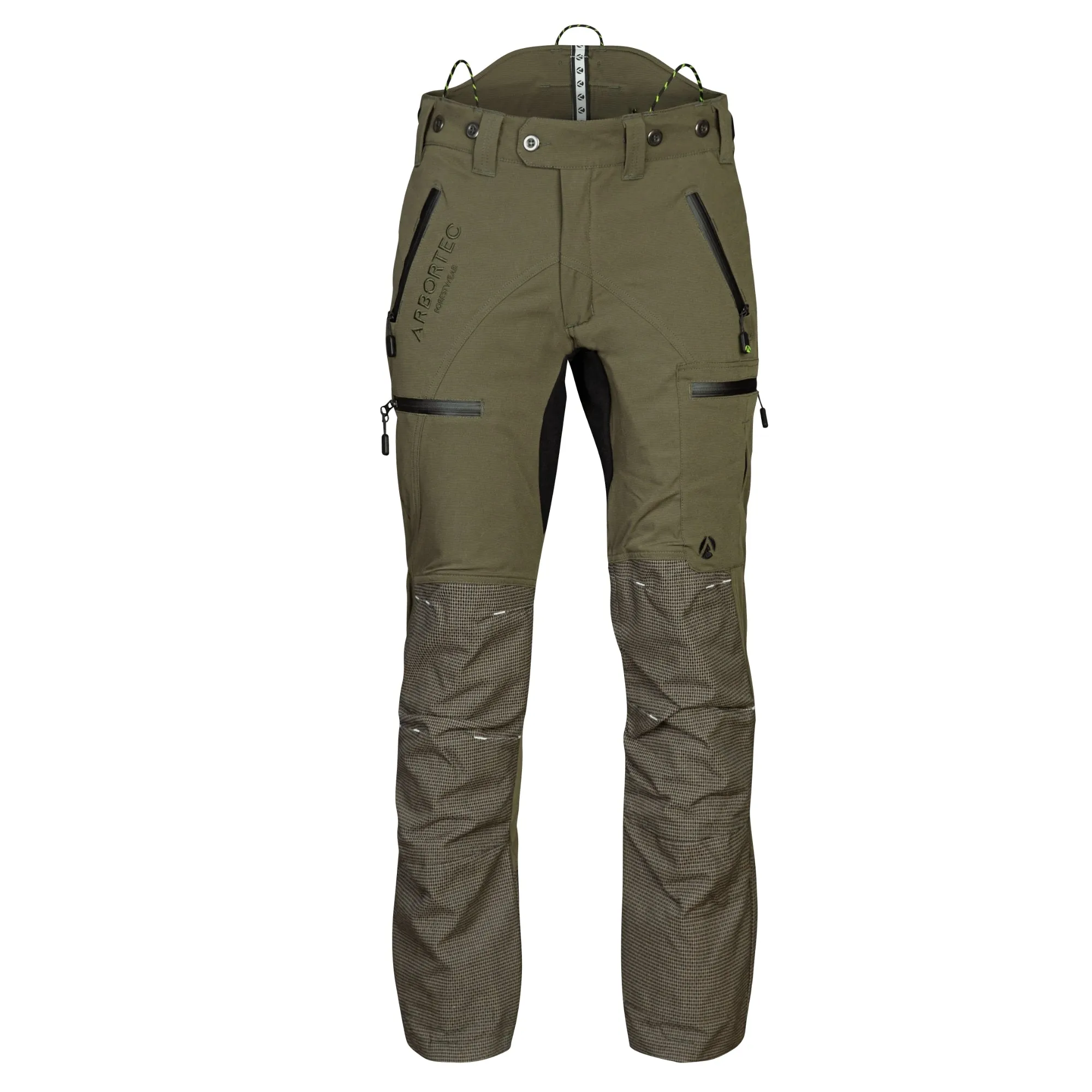 AT4070 Breatheflex Pro Chainsaw Trousers Design C Class 1 - Olive