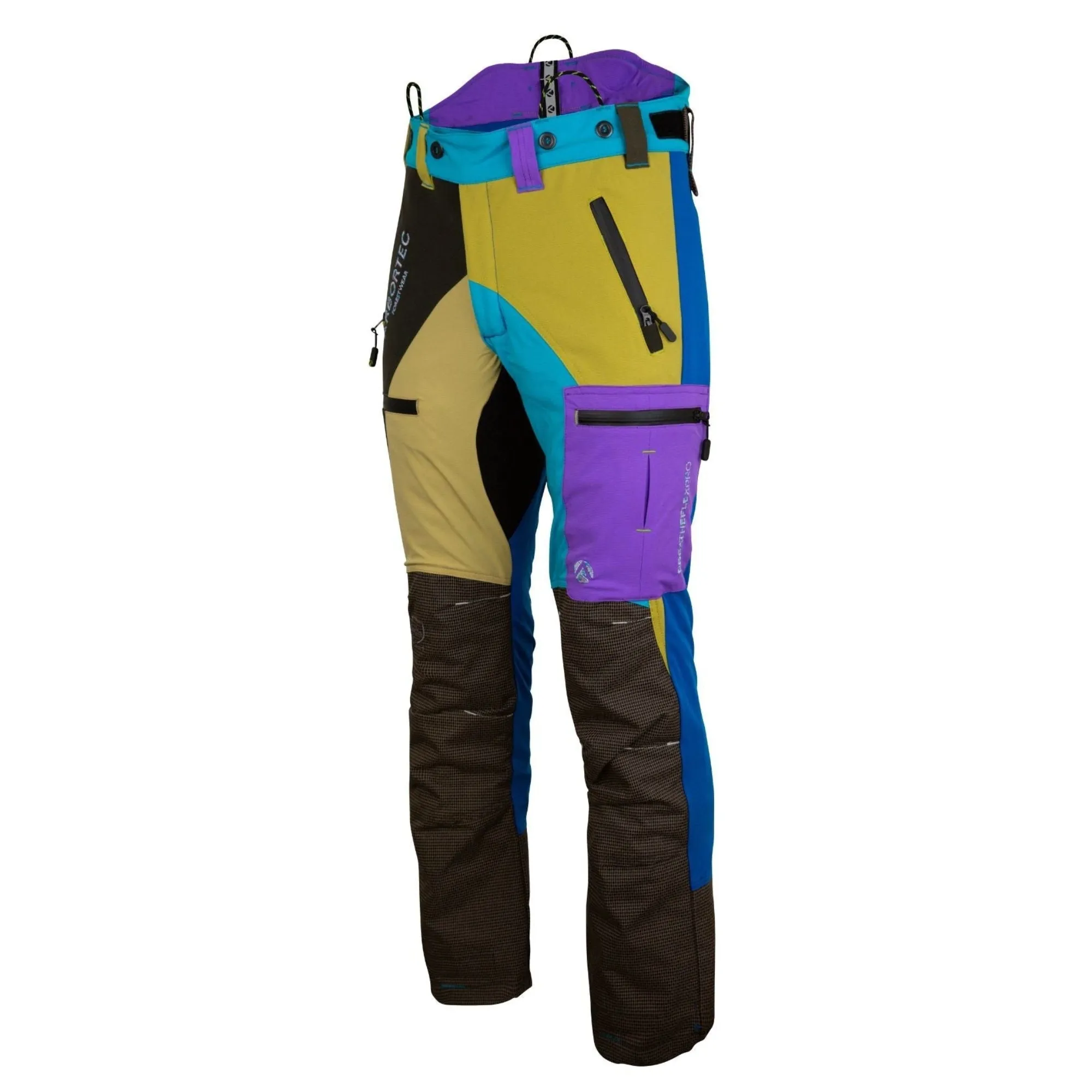 AT4070 Breatheflex Pro Chainsaw Trousers Design C Class 1 - Pastel Multi-Colour