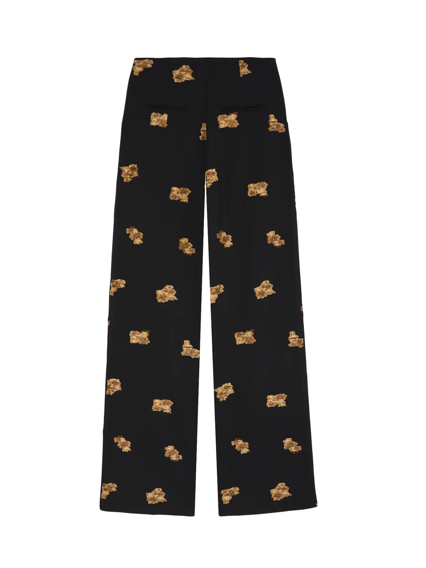 BLACK AND BRONZE ANNIE TROUSER