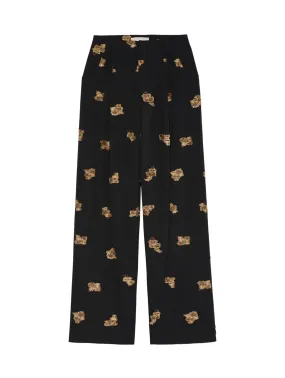 BLACK AND BRONZE ANNIE TROUSER