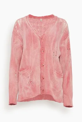 Boyfriend Cardigan in Pink (TS)