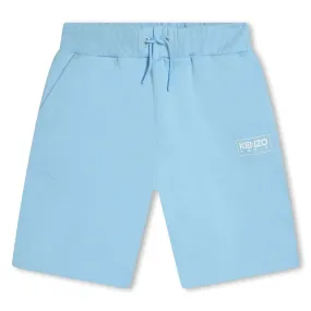 Boys Blue Kenzo Logo Shorts
