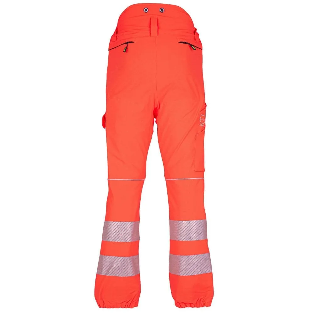 Breatheflex Chainsaw Trousers Design Type C Class 1 Hi Viz Orange