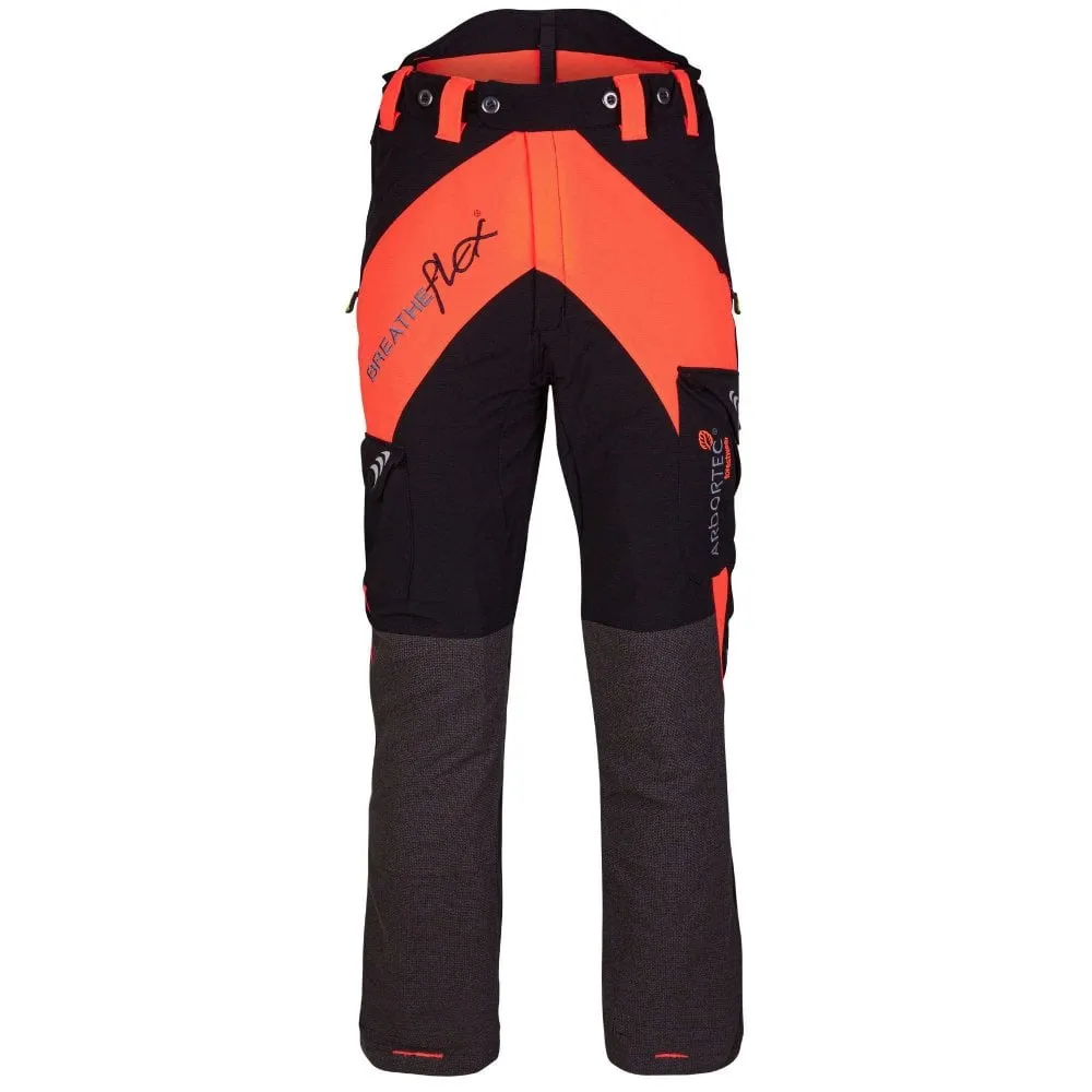 Breatheflex Chainsaw Trousers Orange Black Type C
