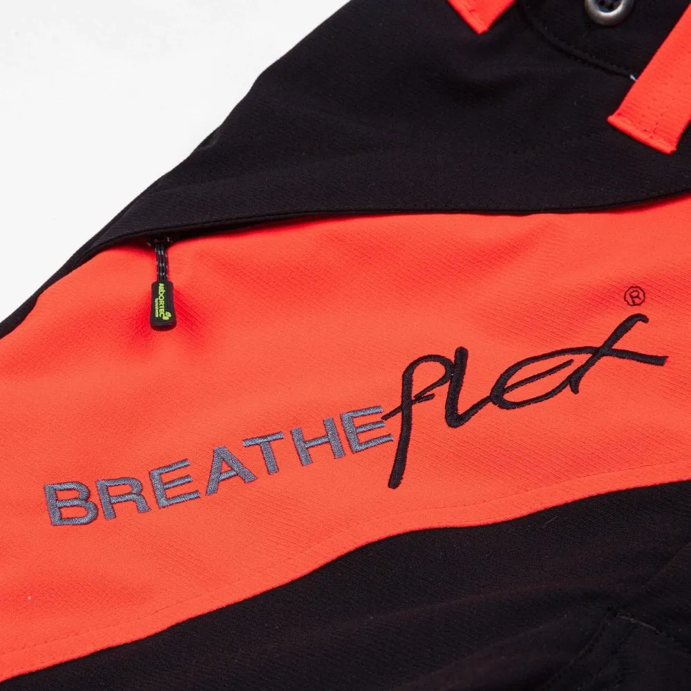 Breatheflex Chainsaw Trousers Orange Black Type C