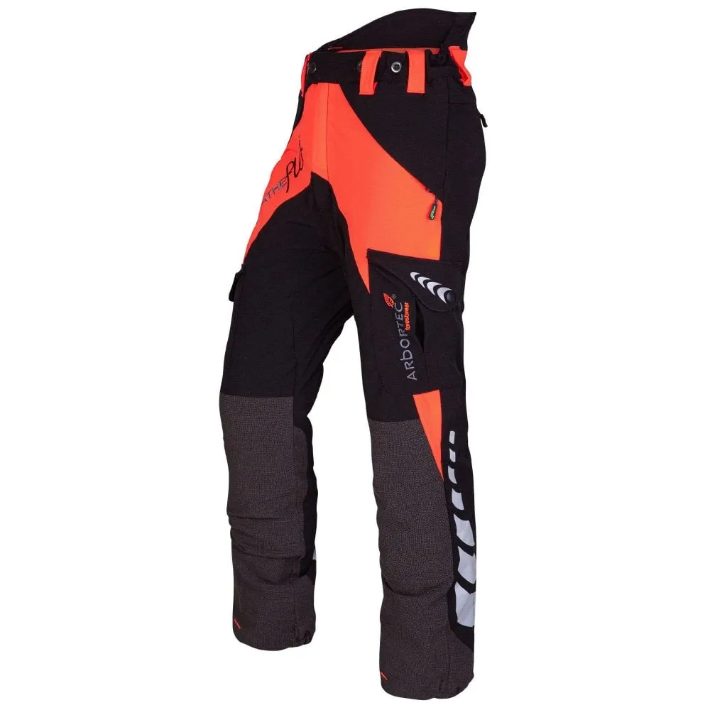 Breatheflex Chainsaw Trousers Orange Black Type C