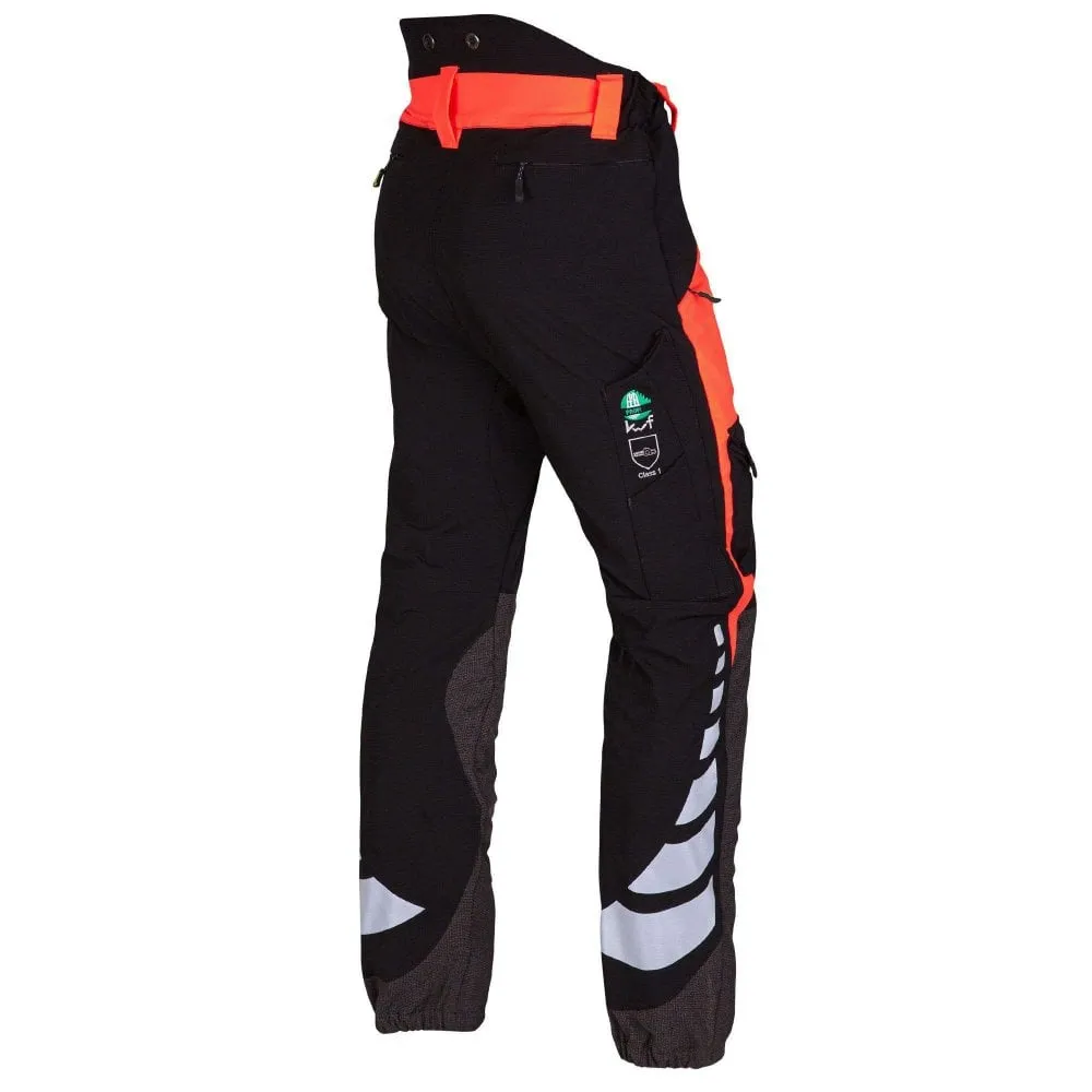 Breatheflex Chainsaw Trousers Orange Black Type C