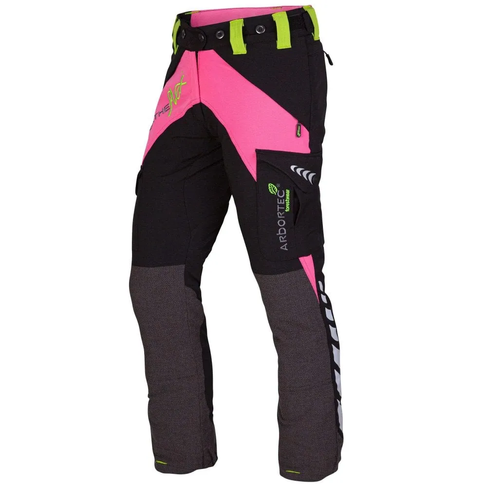 Breatheflex Chainsaw Trousers Pink Female Design Type C