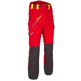 Breatheflex Chainsaw Trousers Red Type A