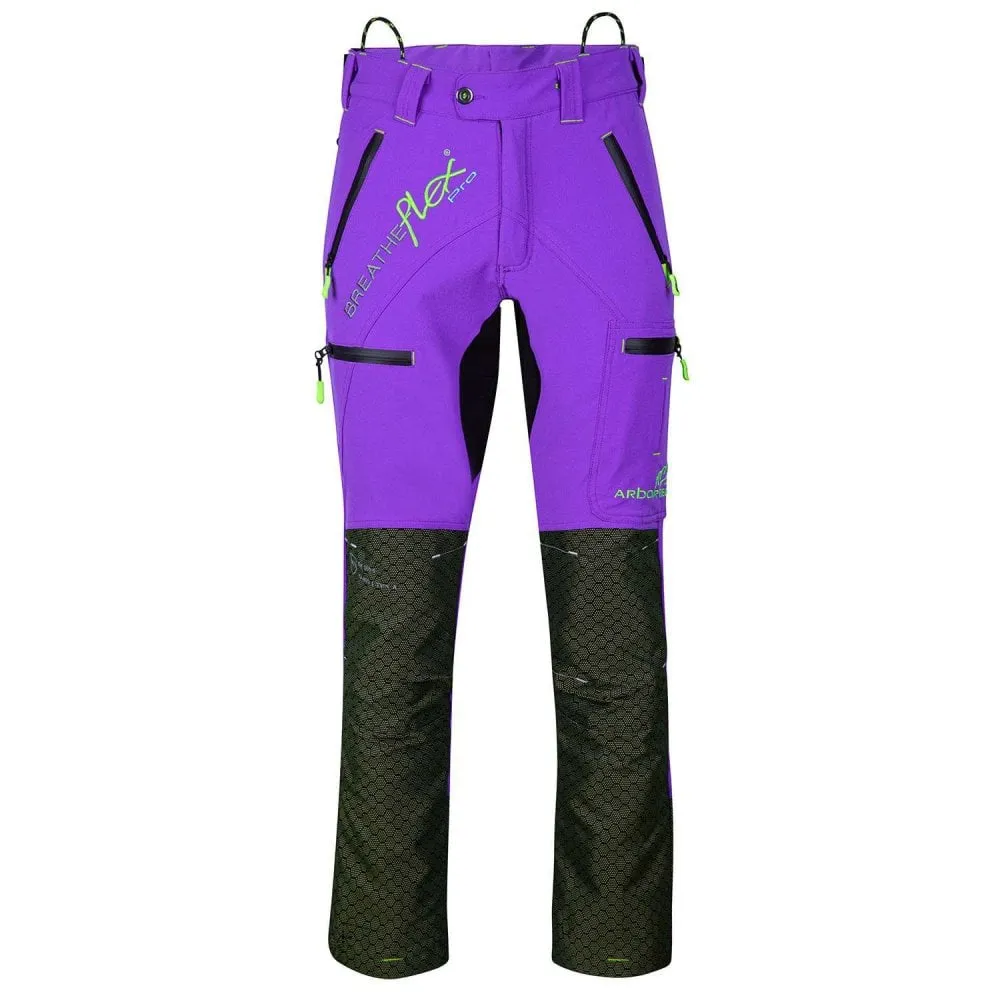 Breatheflex Pro Freestyle Chainsaw Trousers Type C Purple