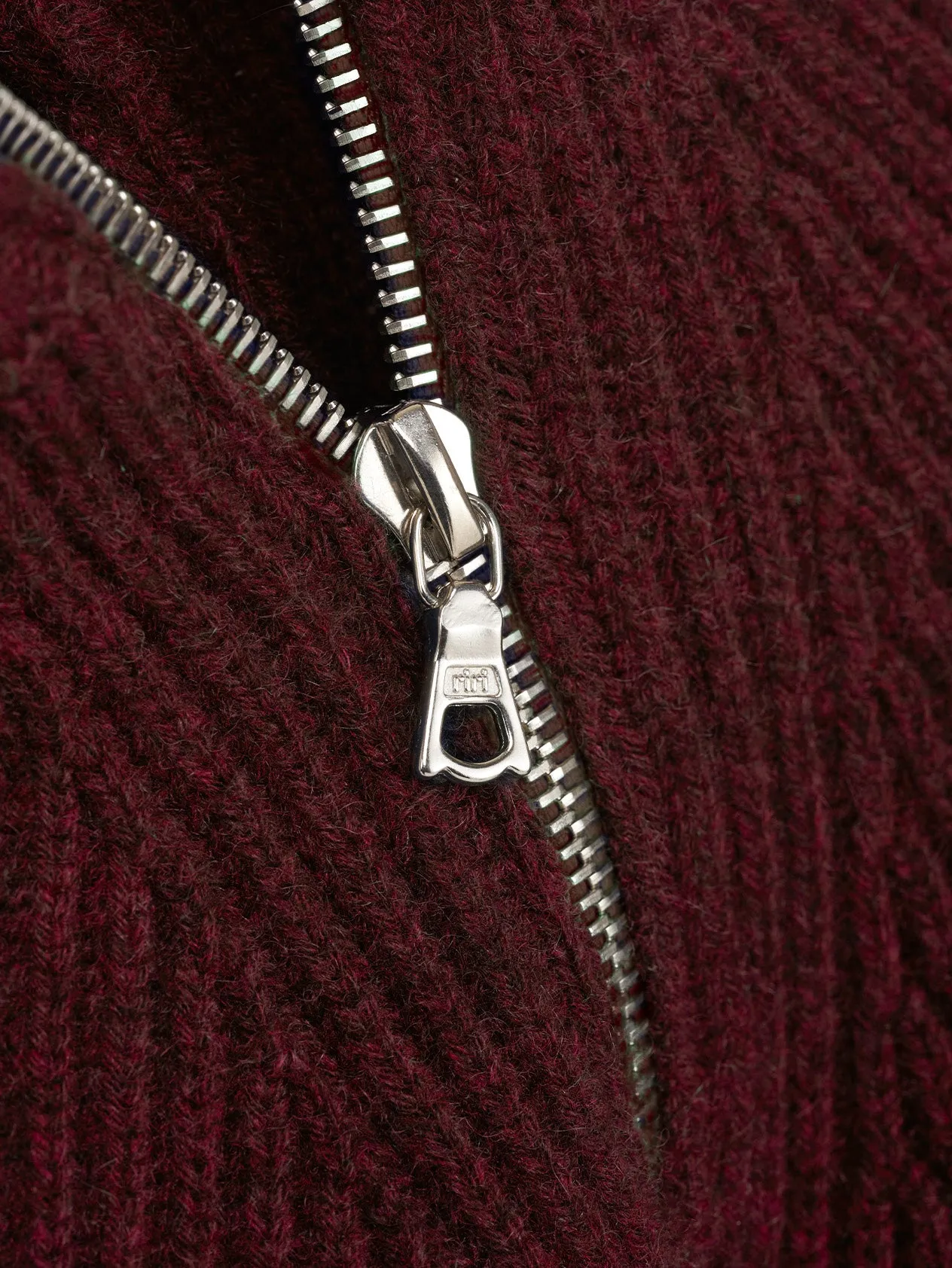 Burgundy Driving Sweater