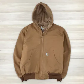 Carhartt J131 BRN Brown Active Jacket Thermal Lined NWT Large