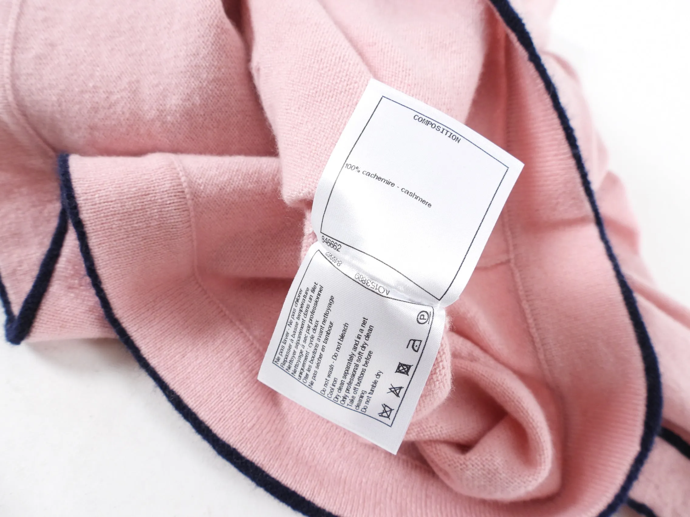 Chanel 21S Pink Runway Cardigan Sweater with No. 5 Buttons - FR38 / USA S