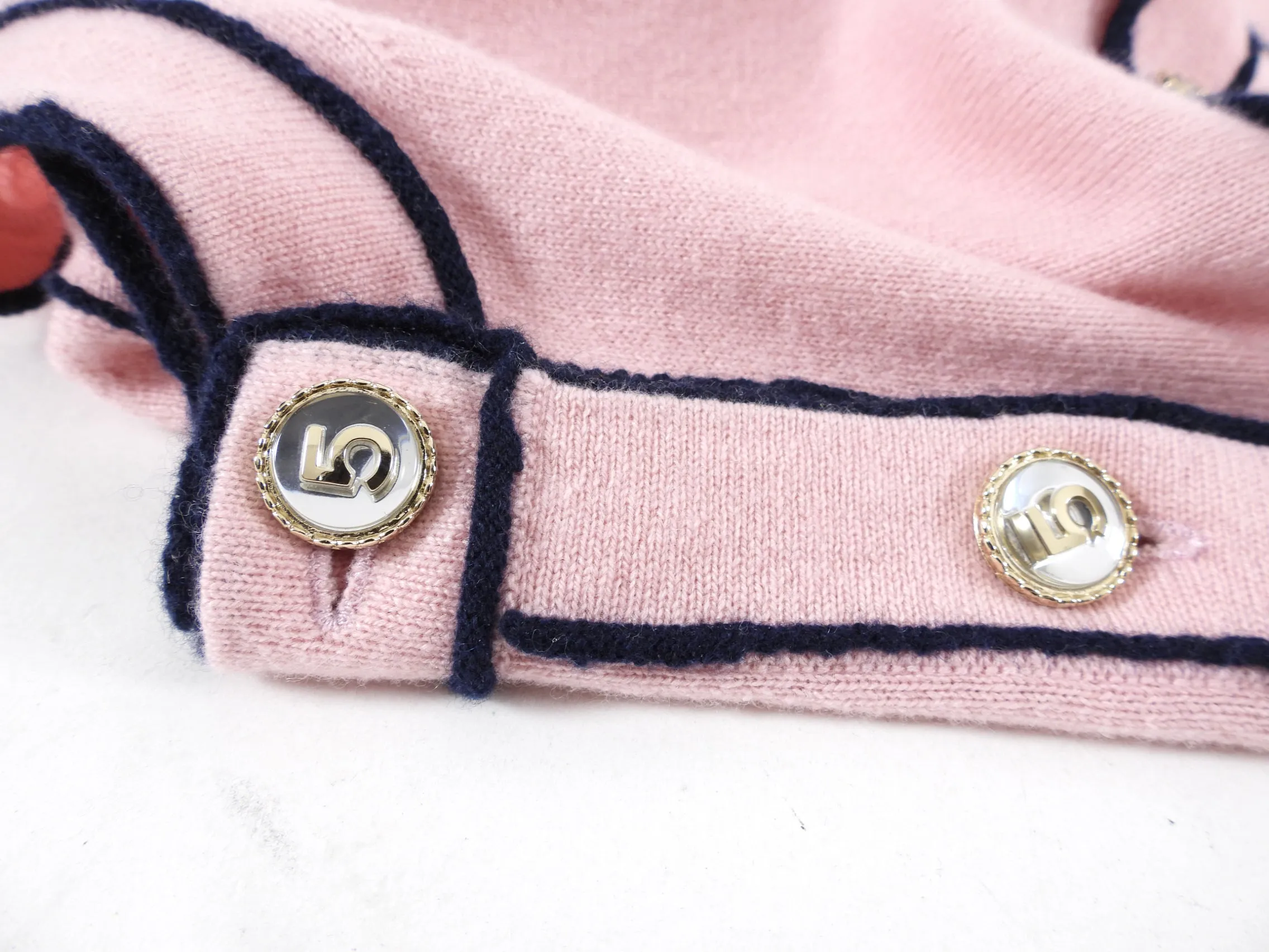Chanel 21S Pink Runway Cardigan Sweater with No. 5 Buttons - FR38 / USA S