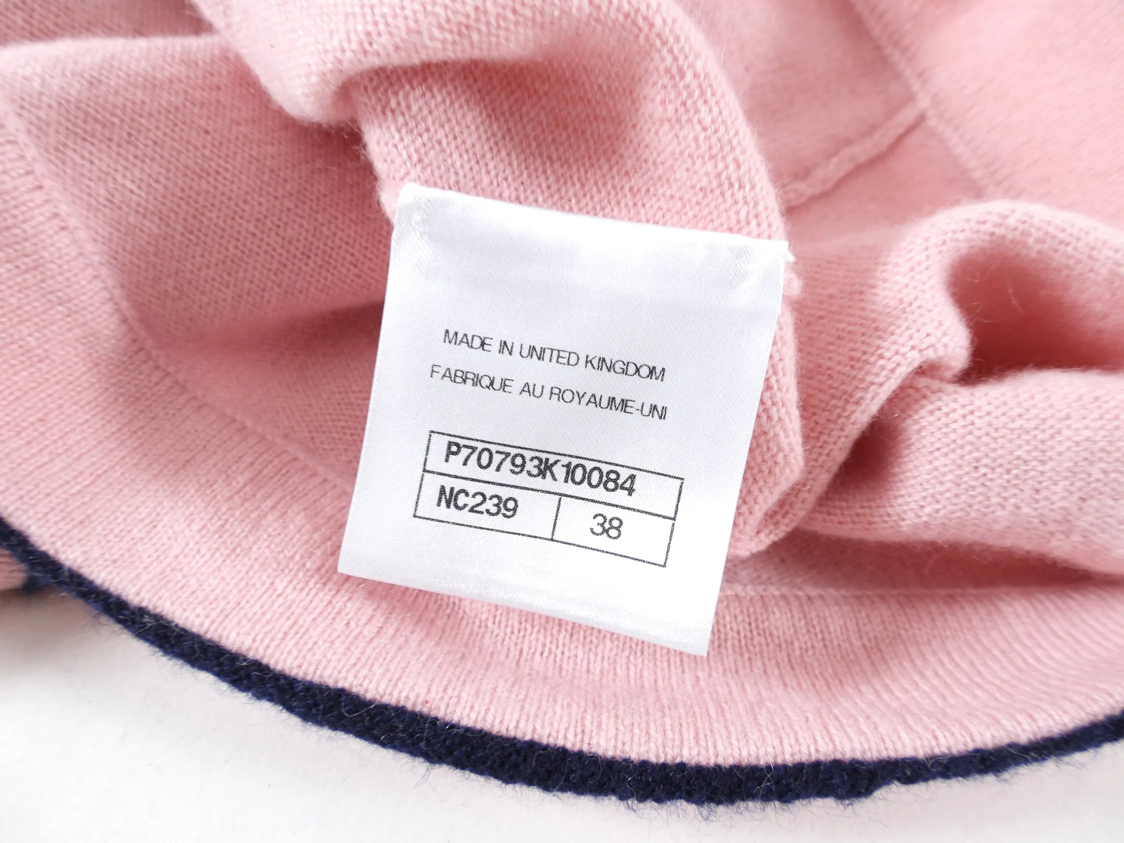 Chanel 21S Pink Runway Cardigan Sweater with No. 5 Buttons - FR38 / USA S