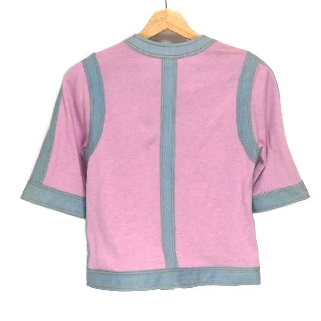 Chanel Pink CC Cardigan, 36