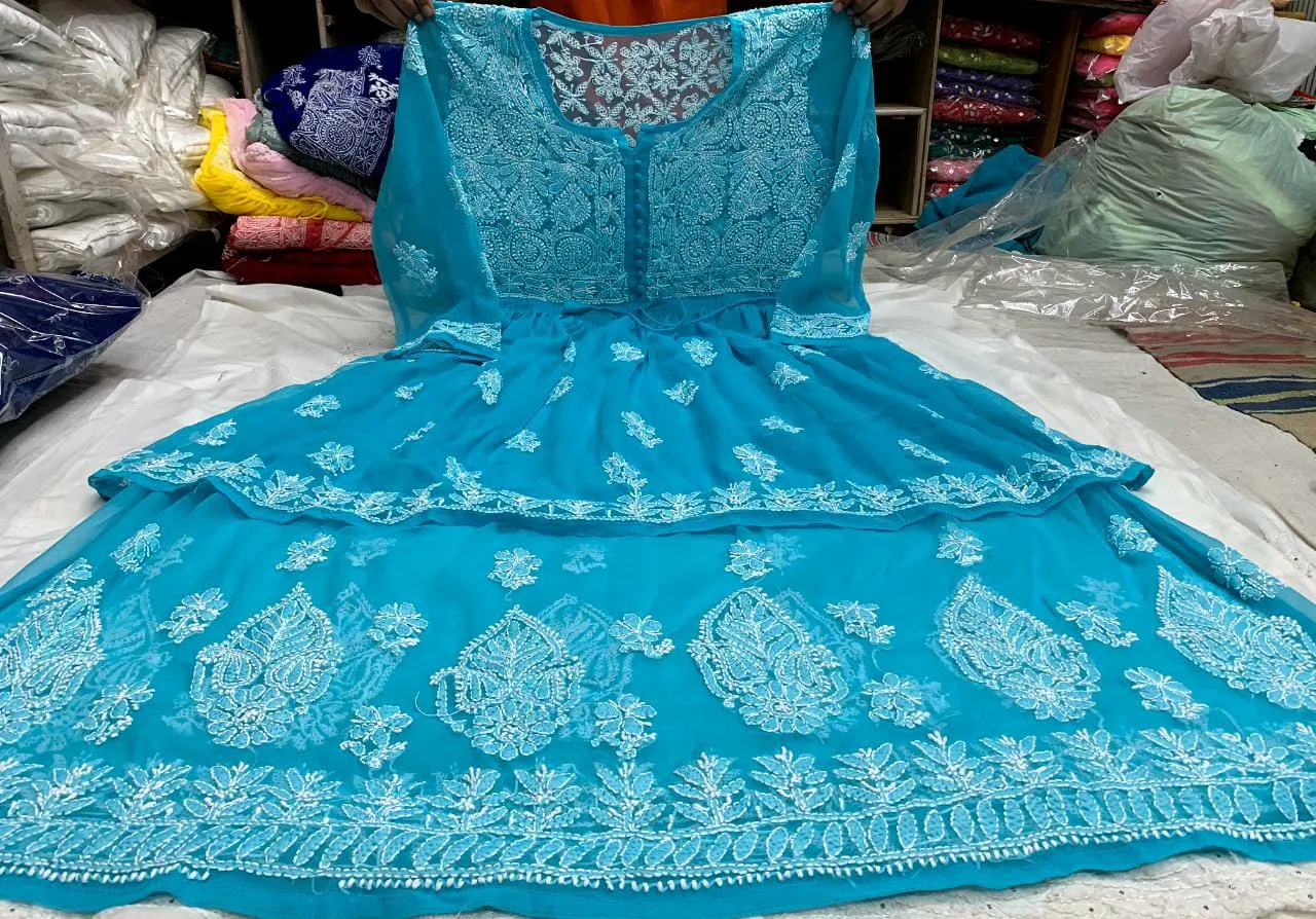 Chiffon 2 Step Gown