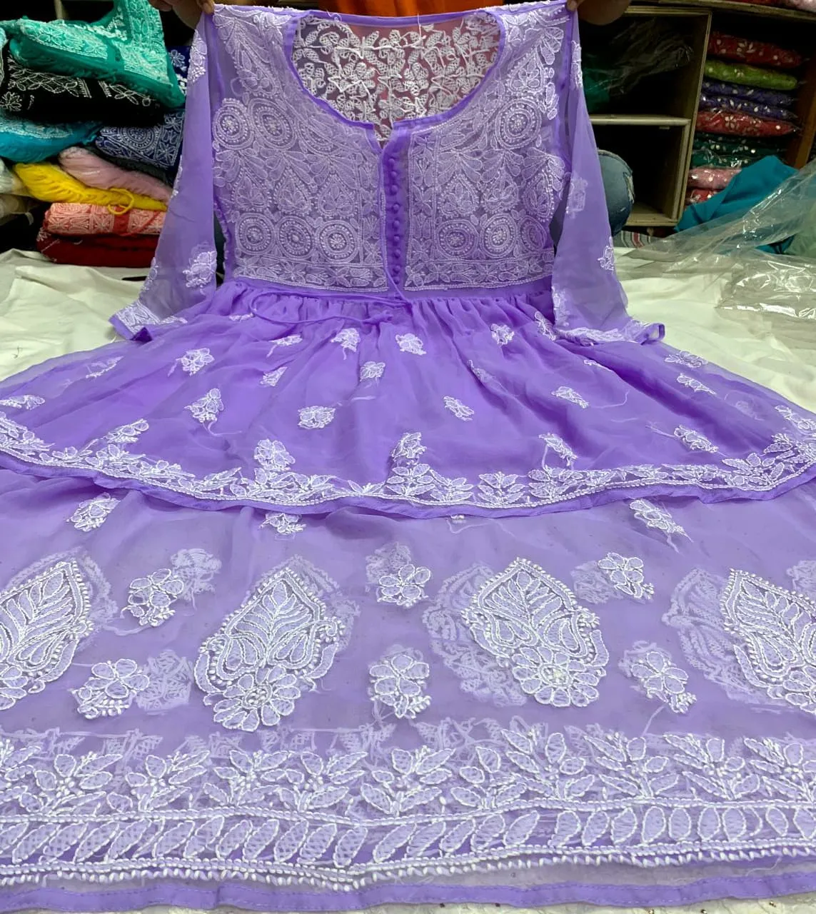 Chiffon 2 Step Gown