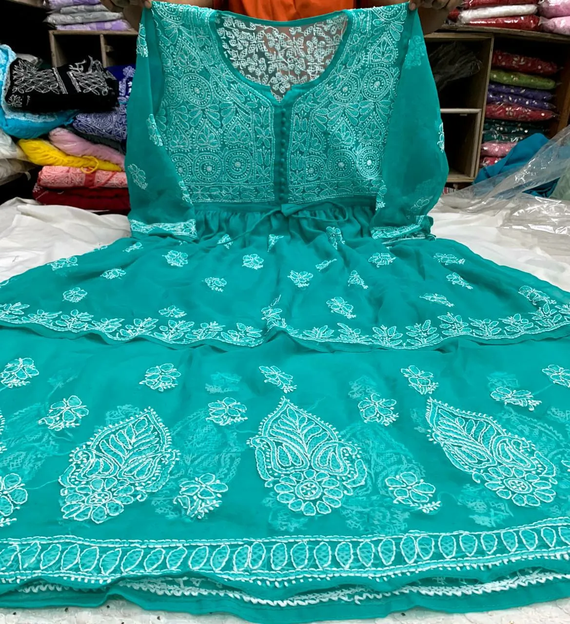 Chiffon 2 Step Gown