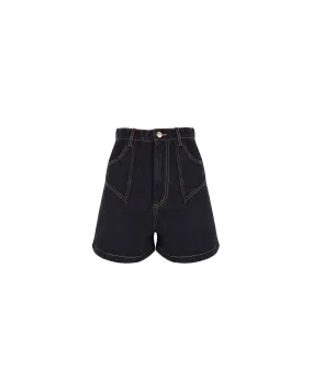 CLOVER DENIM SHORT BLACK