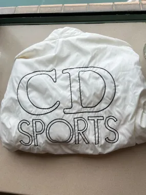 Dior Sport Back Logo Nylon Jacket White ASL6716