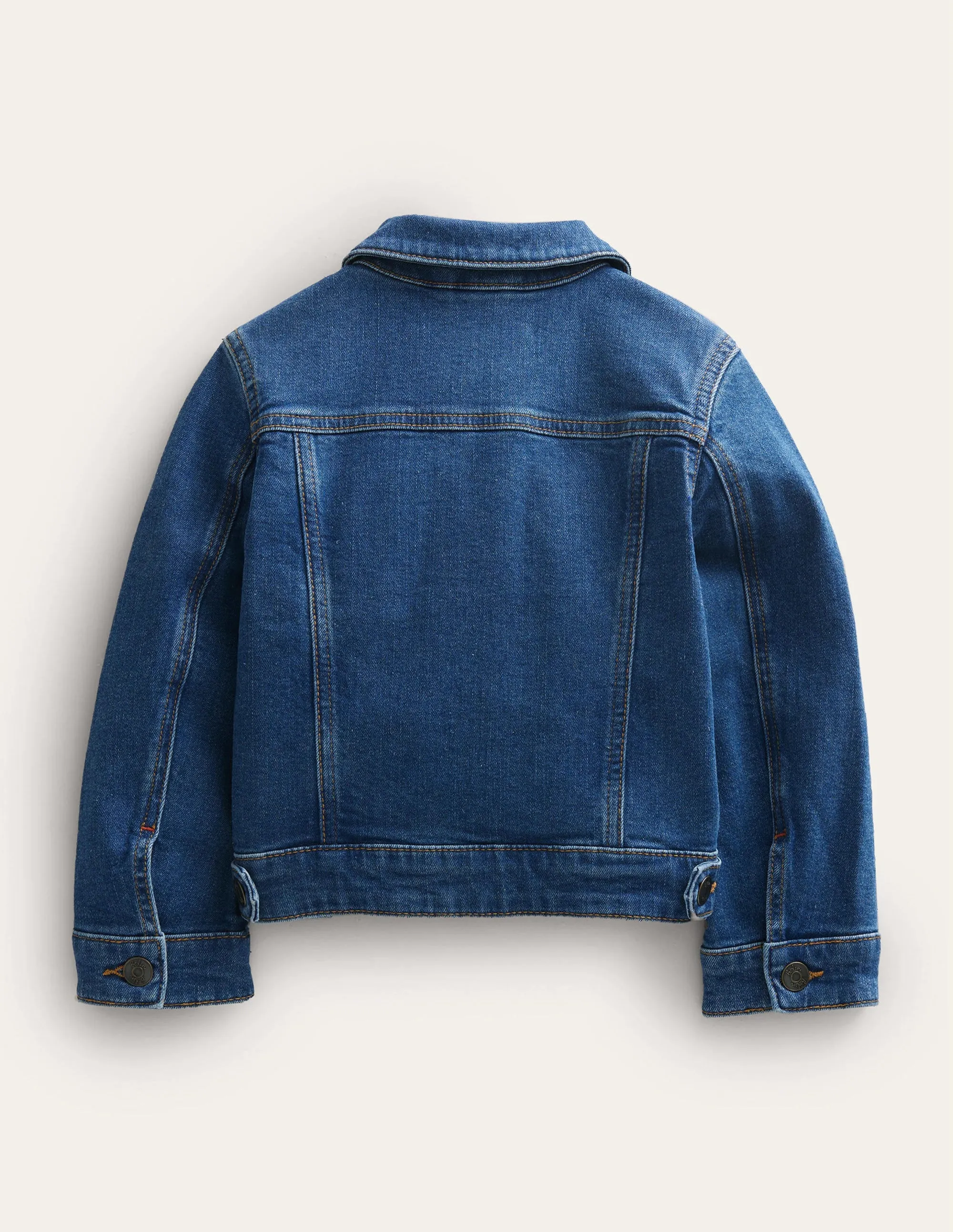 Everyday Denim Jacket-Mid Vintage Denim