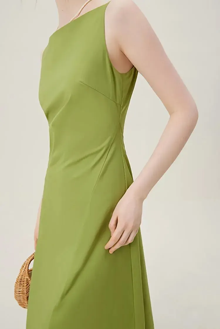 French Style Black Formal Dress