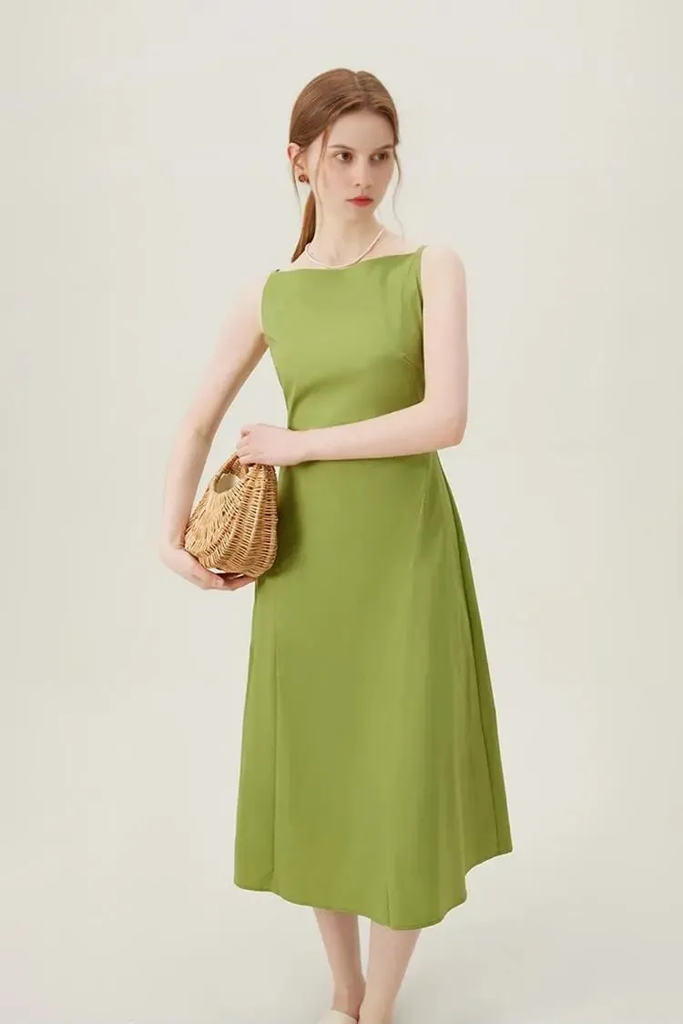 French Style Black Formal Dress