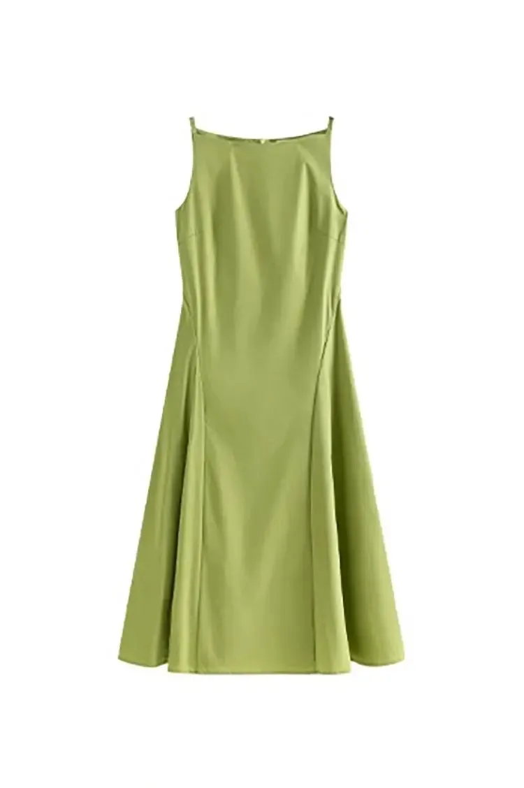 French Style Black Formal Dress