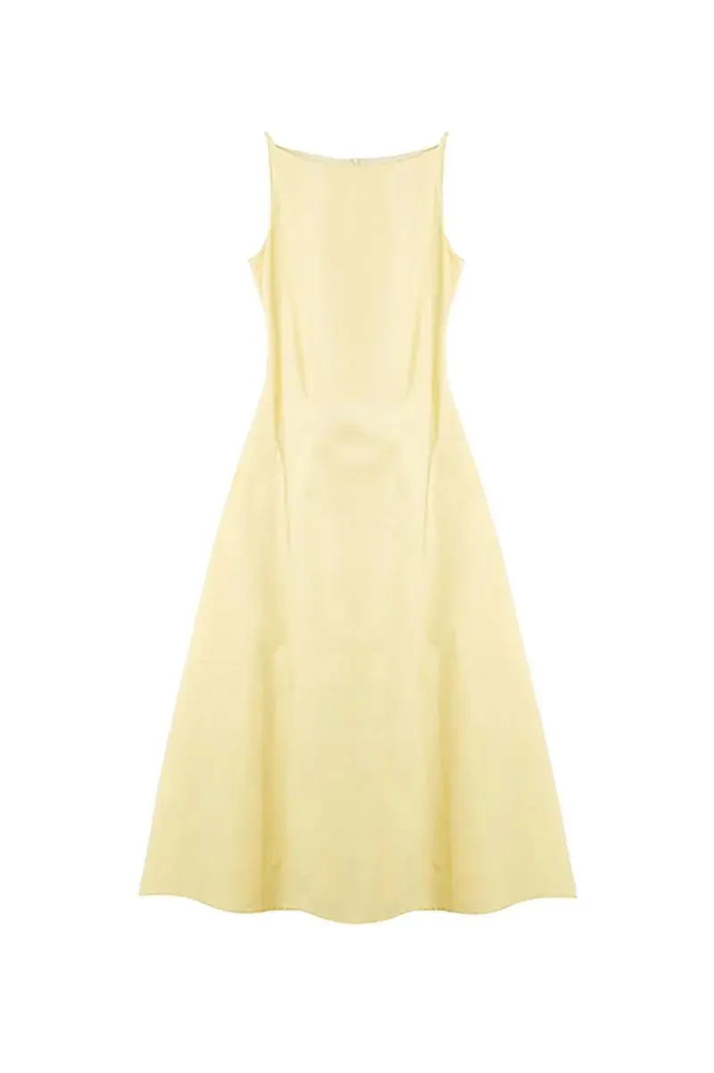 French Style Black Formal Dress