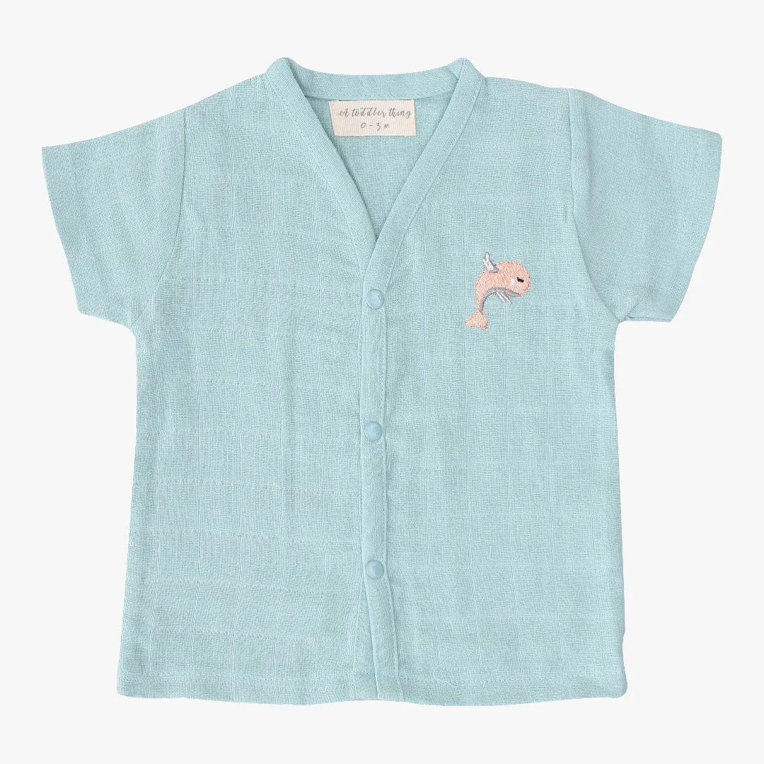 Half Sleeve Button Top combo 1 - Pack of 3