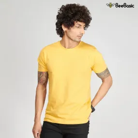 Happy Yellow Half Sleeve T-Shirt