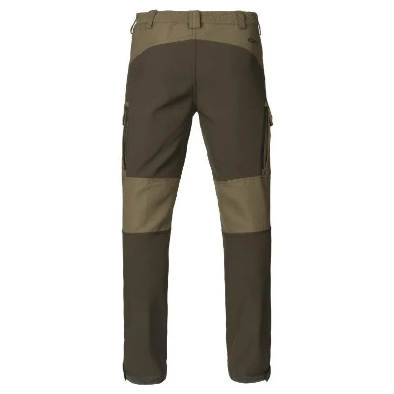 Harkila Scandinavian Mens Trousers - Dark Antique Bronze/Willow Green