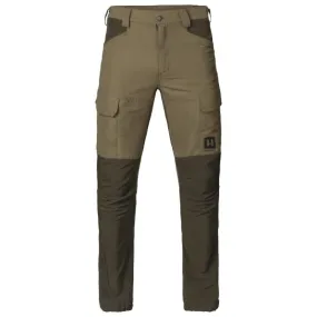 Harkila Scandinavian Mens Trousers - Dark Antique Bronze/Willow Green