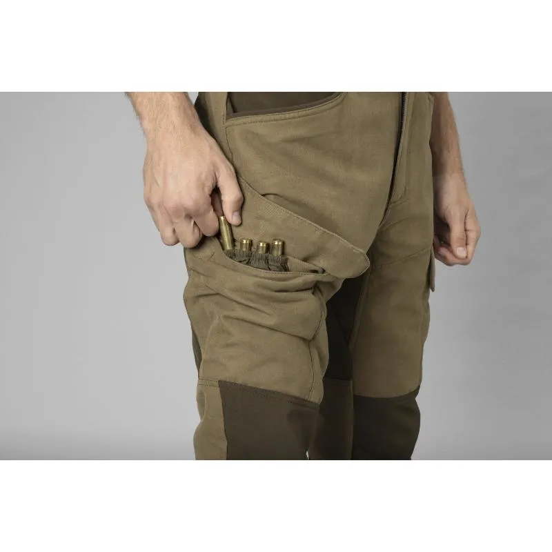 Harkila Scandinavian Mens Trousers - Dark Antique Bronze/Willow Green