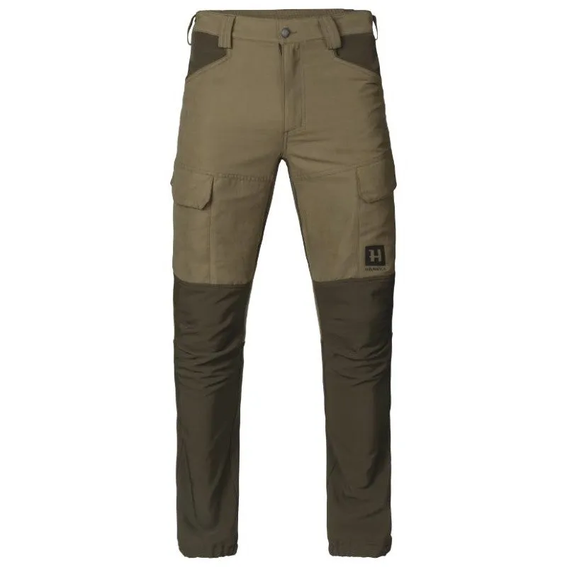 Harkila Scandinavian Mens Trousers - Dark Antique Bronze/Willow Green